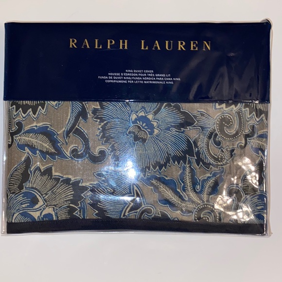 Ralph Lauren Bedding Ralph Lauren Journeys End Rainy King Duvet